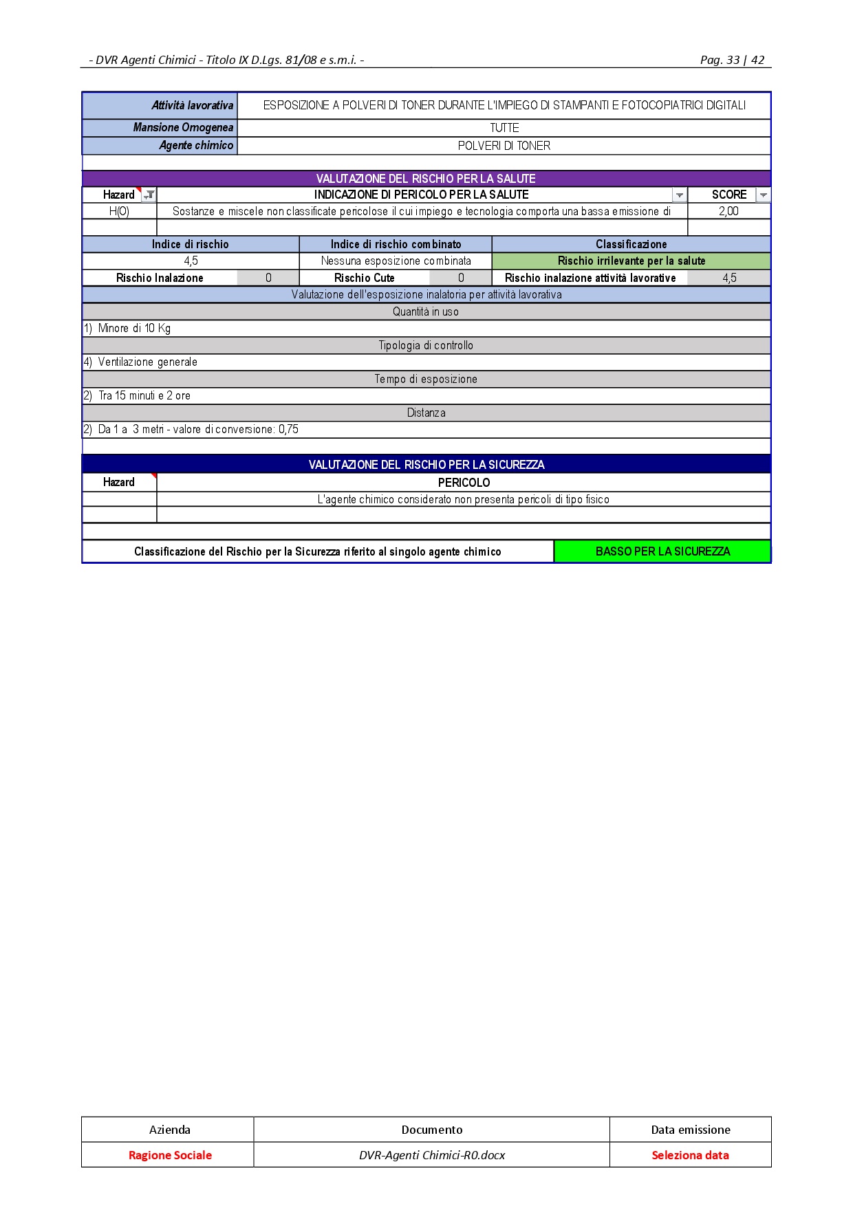 DVR Agenti chimici - immagine 5