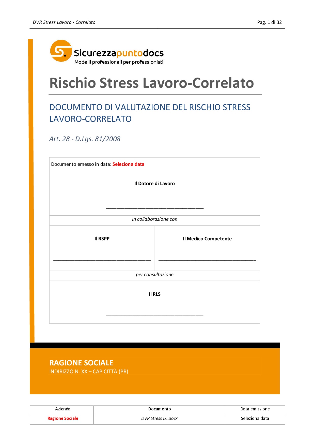DVR Stress lavoro-correlato - immagine 2