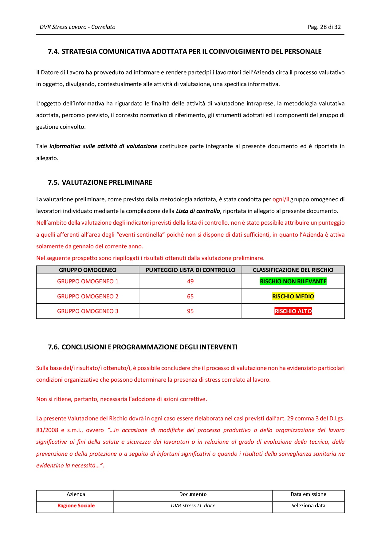 DVR Stress lavoro-correlato - immagine 4