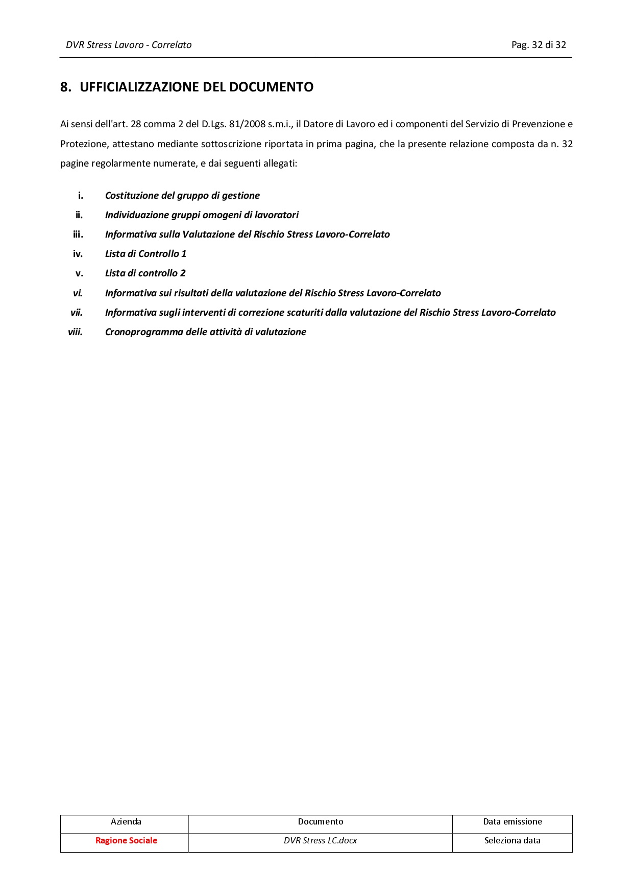 DVR Stress lavoro-correlato - immagine 6