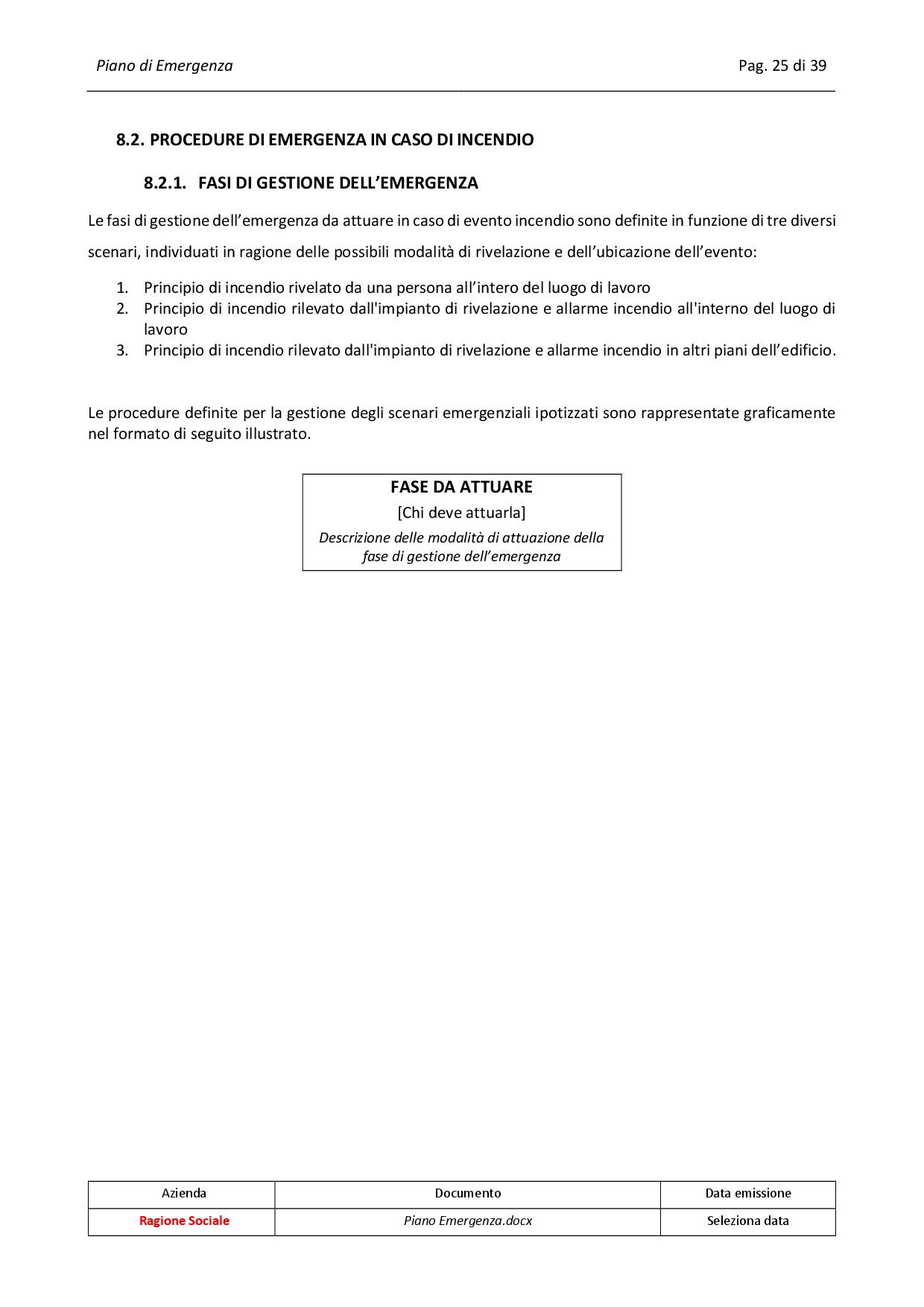 Piano di Emergenza - immagine 7