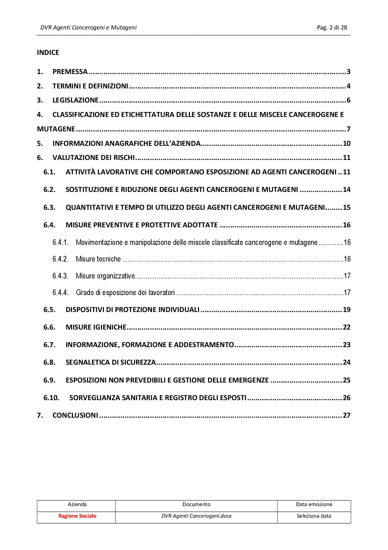 DVR Agenti cancerogeni e mutageni - immagine 3